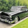 Black 55 Chevy Bel Air Diamond Painting