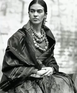 Black And White Frida Kahlo Diamond Painting