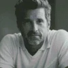 Black And White Patrick Dempsey Diamond Painting