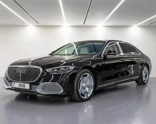 Black Maybach S680 Diamond Painting