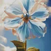 Blue And White Flower Diamond Painting