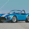 Blue Cobra Car Diamond Painting