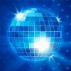 Blue Disco Ball Diamond Painting