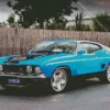 Blue Ford Falcon Diamond Painting