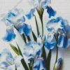 Blue Iris Diamond Painting