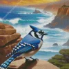 Blue Jay Diamond Painting