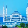 Blue Mosque Diamond Painting