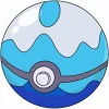 Blue Pokeball Diamond Painting