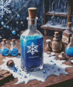 Blue Potion Diamond Painting