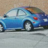 Blue Punch Bug Diamond Painting