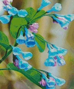 Bluebells Flowering Plants Diamond Painting