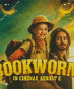 Bookworm Movie Diamond Painting