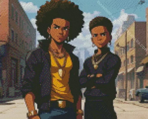 Boondocks Brothers Diamond Painting