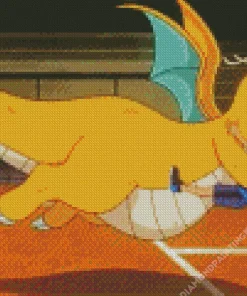 Charizard Hugging Diamond Painting