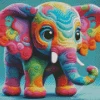 Colorful Elephant Diamond Painting