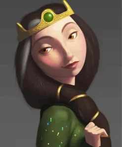 Cool Queen Elinor Diamond Painting