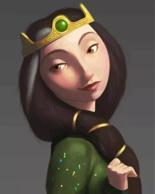 Cool Queen Elinor Diamond Painting