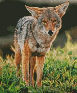 Coyote Face Diamond Painting