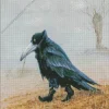 Crow Wearing Boots Diamond Painting