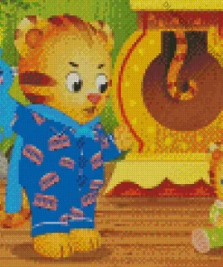 Daniel Tigers Neighborhood Diamond Painting