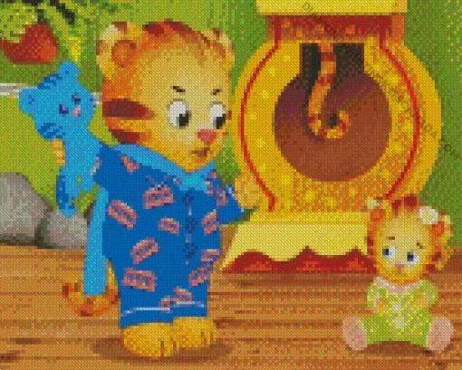 Daniel Tigers Neighborhood Diamond Painting