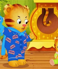 Daniel Tigers Neighborhood Diamond Painting