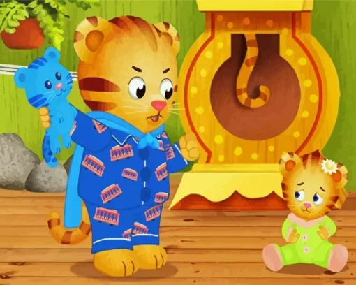 Daniel Tigers Neighborhood Diamond Painting