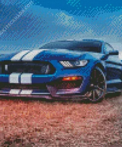 Dark Blue Ford 500 Diamond Painting