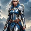 Elf Female Warrior Art Diamond Painting