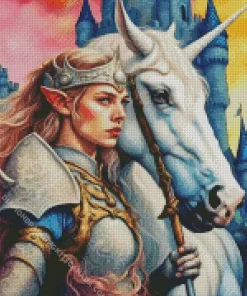 Elf Warrior Art Diamond Painting