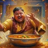 Fat Indian Man Art Diamond Painting