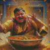 Fat Indian Man Art Diamond Painting