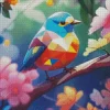 Geometric Bird Diamond Painting