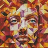 Geometric Face Art Diamond Painting