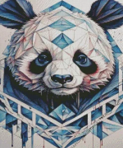 Geometric Panda Art Diamond Painting