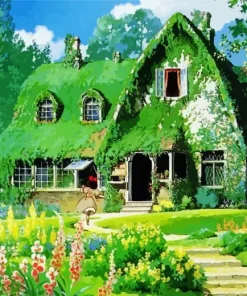 Ghibli Home Diamond Painting