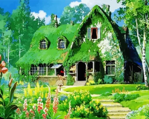 Ghibli Home Diamond Painting