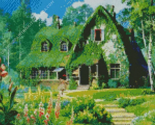 Ghibli Home Diamond Painting