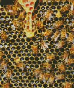 Honey Bee Hive Diamond Painting