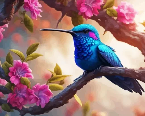 Hummingbird Diamond Painting