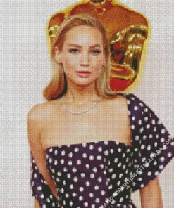 Jennifer Lawrence Diamond Painting