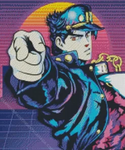 Jotaro Jojos Bizarre Adventure Diamond Painting