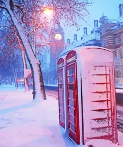 London Snow Diamond Painting