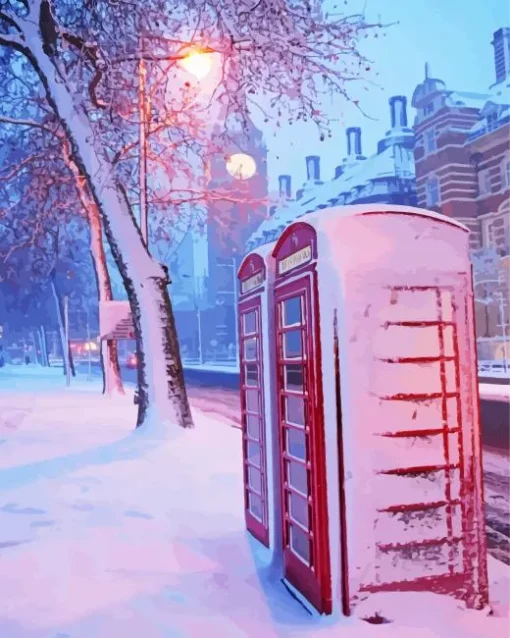 London Snow Diamond Painting