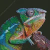 Panther Chameleon Diamond Painting