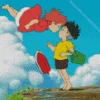 Ponyo And Sosuke Diamond Painting