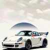 Porsche Illustration Diamond Painting