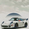 Porsche Illustration Diamond Painting