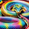 Rainbow Snake Diamond Painting