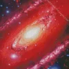 Red And Black Galaxy Diamond Painting